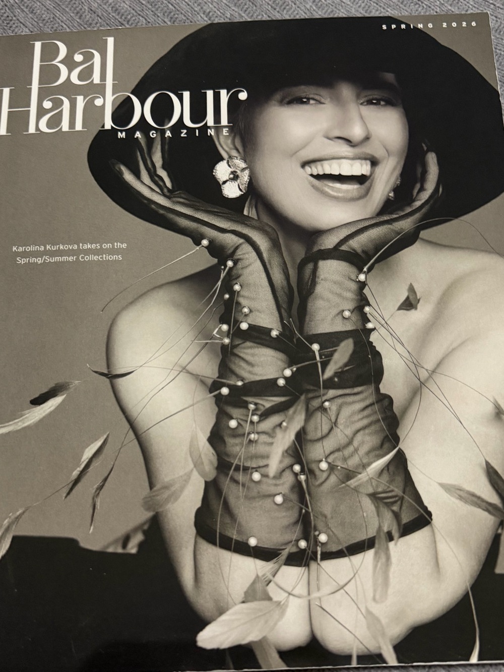 Black & White 'Coco Crush' Fashion magazine new